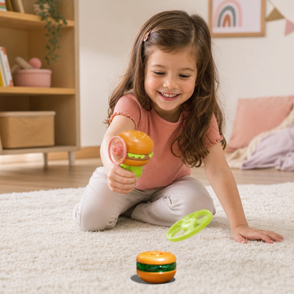 Kids’ 2-in-1 Spinning Top & Flying Spinner Launcher