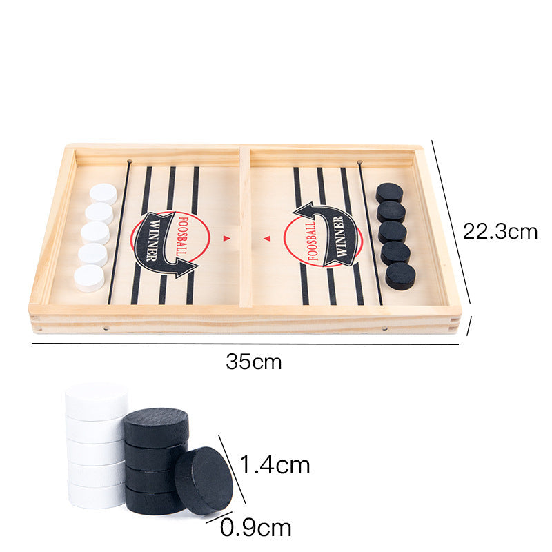 Wooden Sling Shot Chess board game