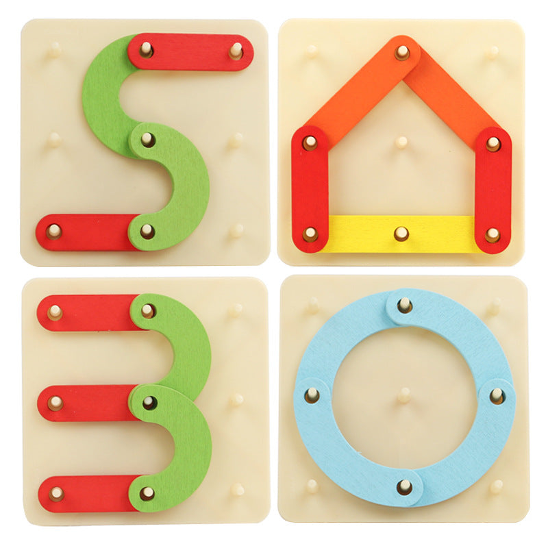 Creative Learning Board for Letters, Numbers and Shapes
