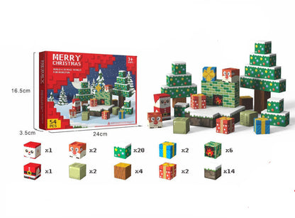 Christmas Magnetic Building Blocks