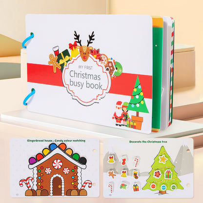 Educational Montessori Christmas Story Book