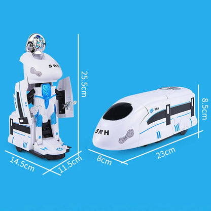 Transforming Robot Train Toy