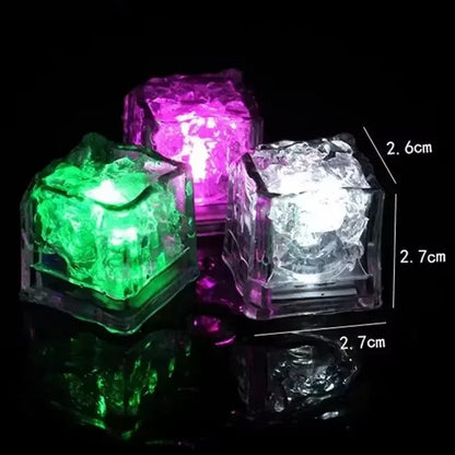 Light-up Bath Cubes Toy For Children Set Of 6