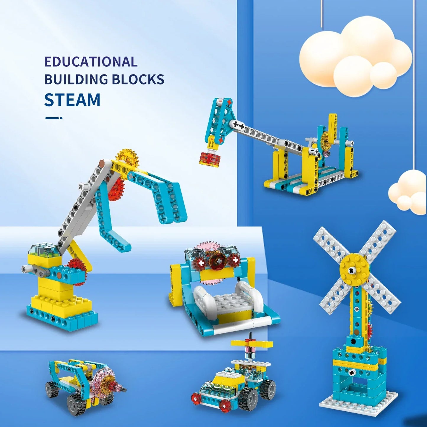 3in1 Science and Technology Building Block Set