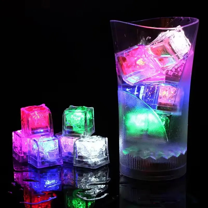 Light-up Bath Cubes Toy For Children Set Of 6