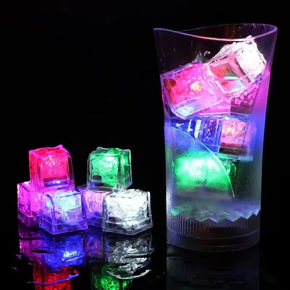 Light-up Bath Cubes Toy For Children Set Of 6