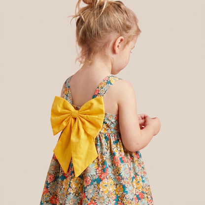 Meadow Bow Dress Set & Hat