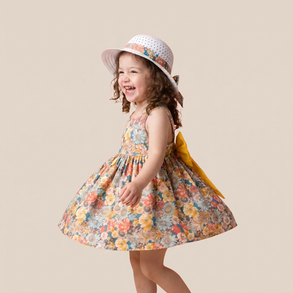 Meadow Bow Dress Set & Hat