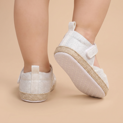 Espadrille Bow T-Strap Sandals