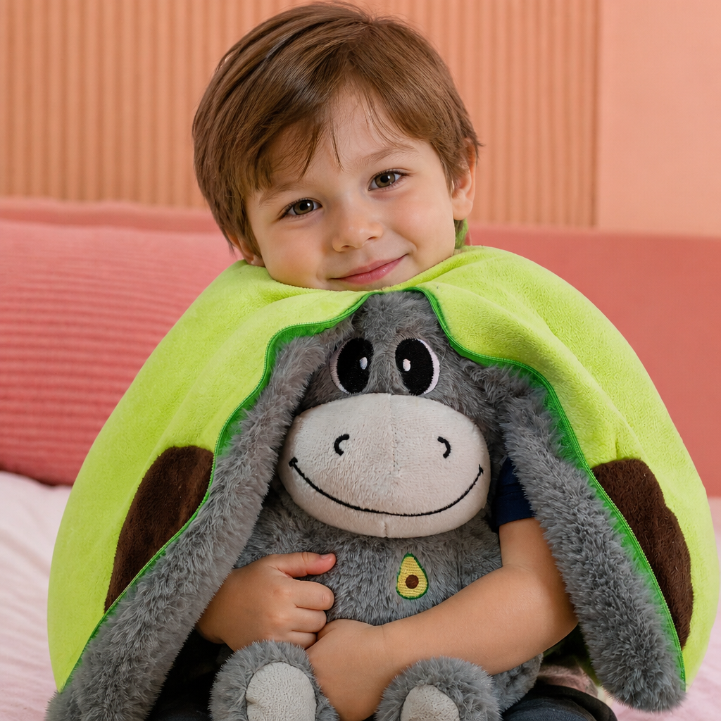 Breathing Donkey Plush Toy