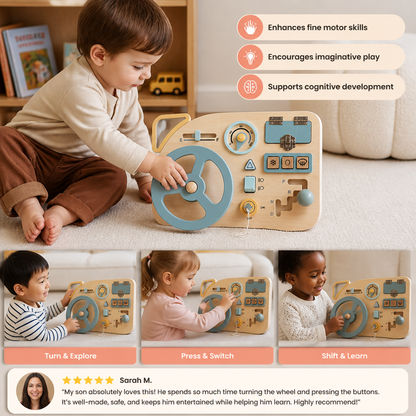 Explorer Steering Wheel – Montessori Steering Control