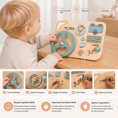 Explorer Steering Wheel – Montessori Steering Control