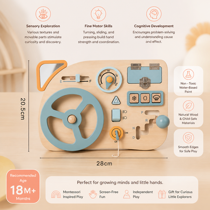 Explorer Steering Wheel – Montessori Steering Control