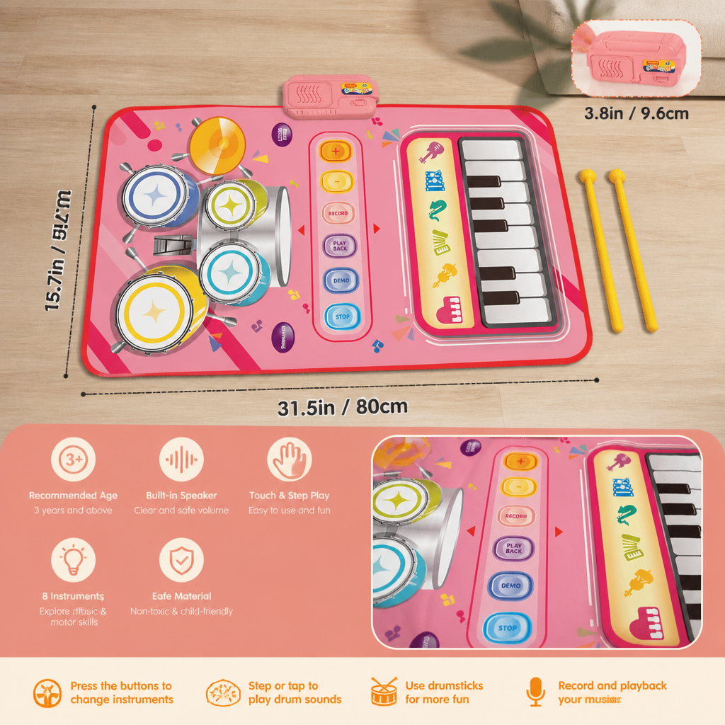 Creative Music Mat for Kids