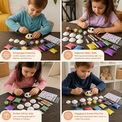 Glow in the Dark Sea Shell Painting & Craft Kit
