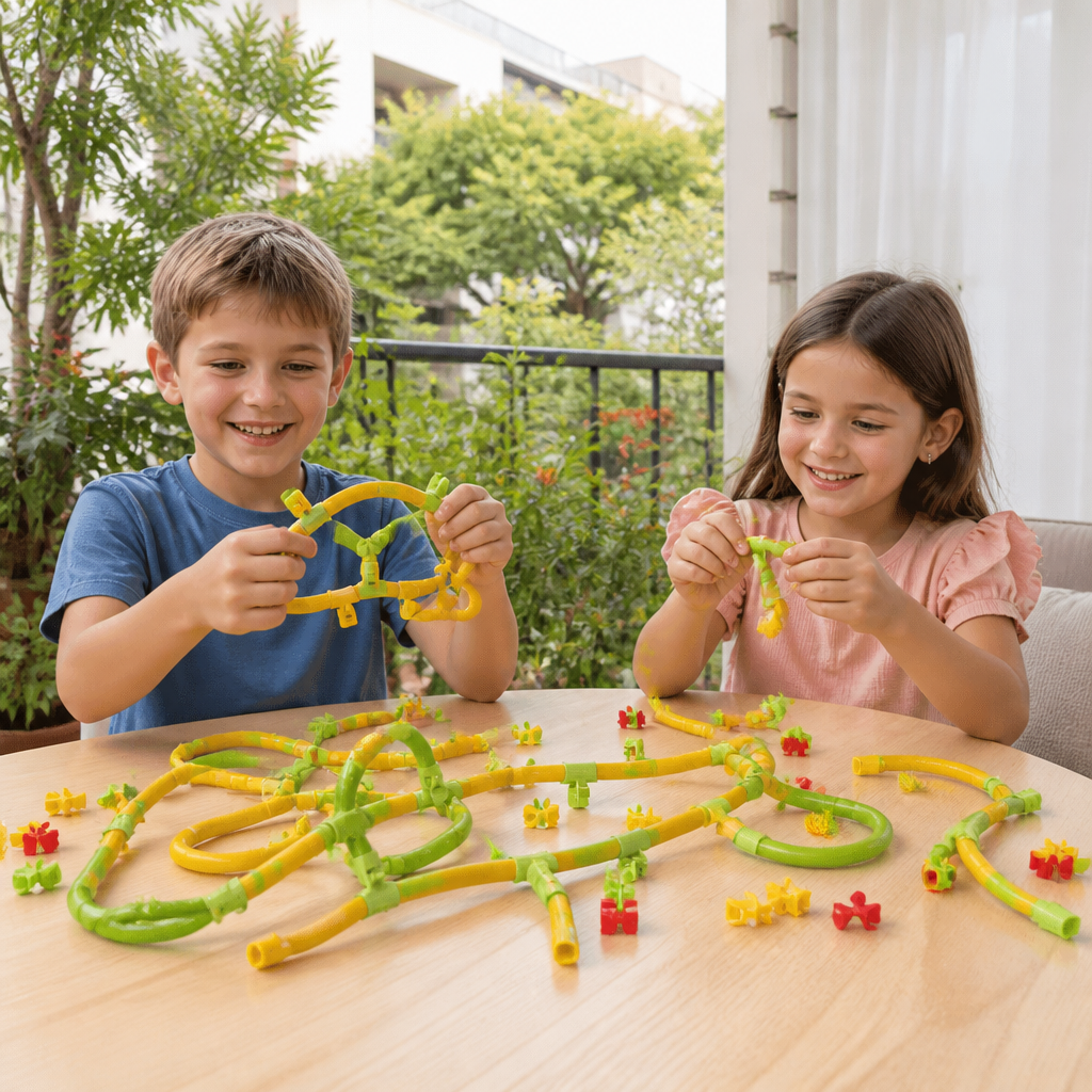 DIY Twisty Sticks – Creative 3D Building & STEM Construction Set