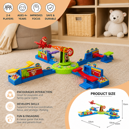 Interactive Multiplayer Flying Plane Family Board Game