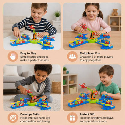 Interactive Multiplayer Flying Plane Family Board Game
