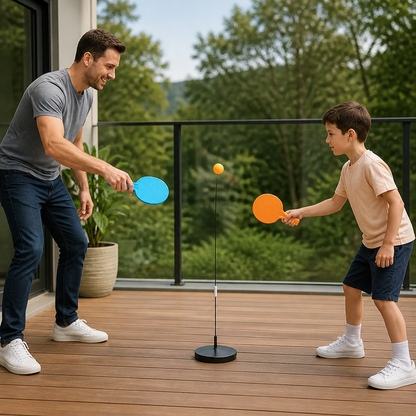 Interactive Light-Up Table Tennis Game for Kids