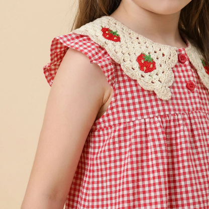 Strawberry Picnic Dress