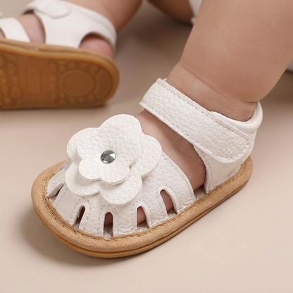 Flower Cutout Sandals