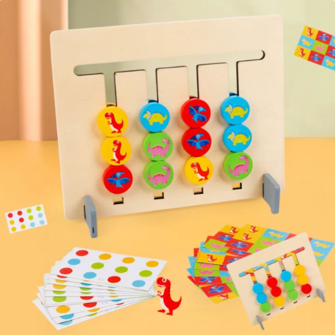 Montessori Wooden Color Matching Game