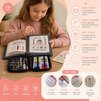 Embroidery Stitch Guide Book