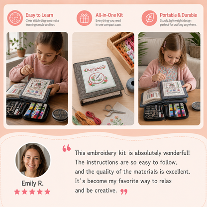 Embroidery Stitch Guide Book