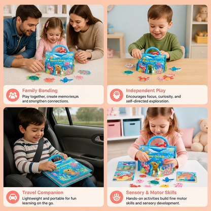 Montessori Ocean Animals Sensory Busy Book