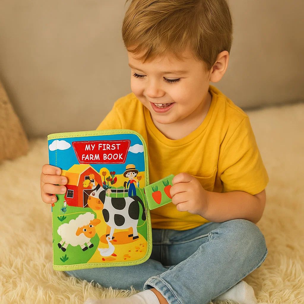 Educational Montessori Farm Story Book