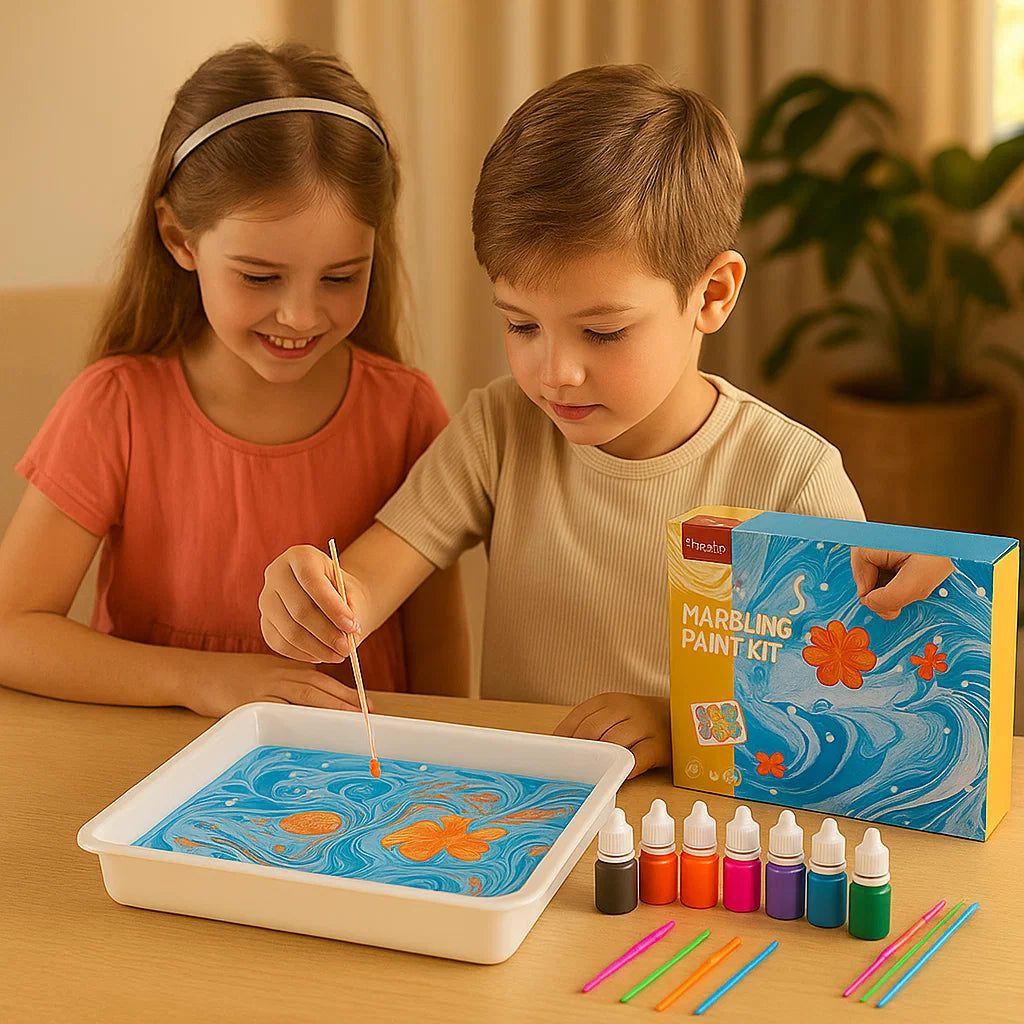 Creative Marble Watercolor Play Set