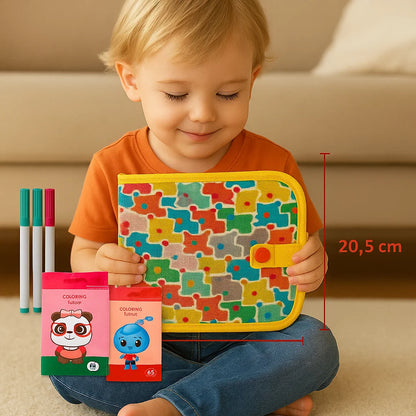 Portable Reusable Drawing Book for Children