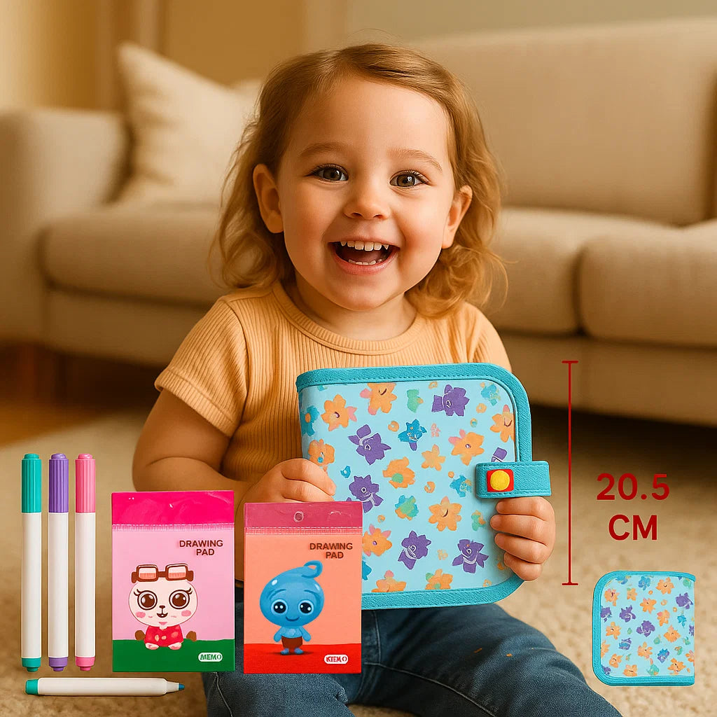 Portable Reusable Drawing Book for Children