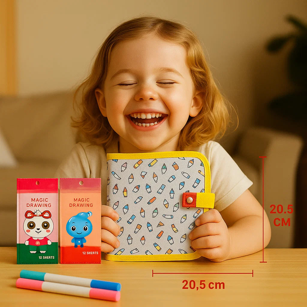 Portable Reusable Drawing Book for Children