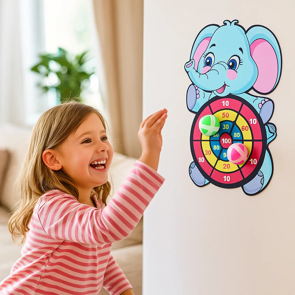 Cute Kids’ Dart Toss Game