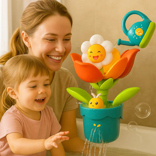 Flower Fun Bath Toy with Watering Can