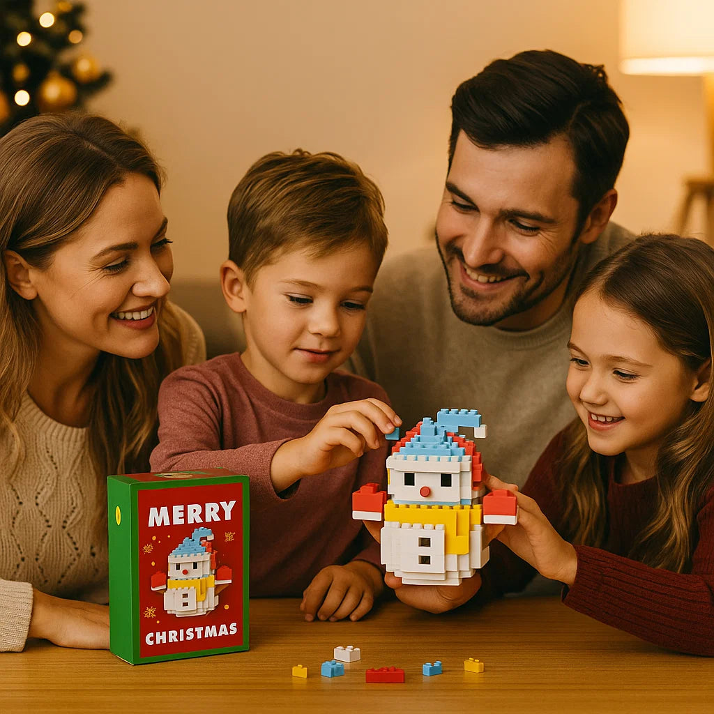 Creative Building Block Christmas Figures – Fun for the Whole Family