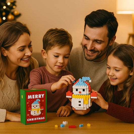 Creative Building Block Christmas Figures – Fun for the Whole Family
