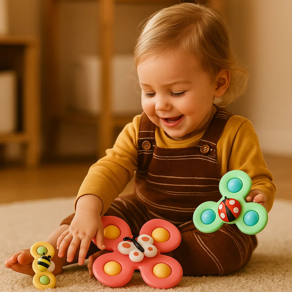 Fun Kids Carousel Toy 3-Piece Set