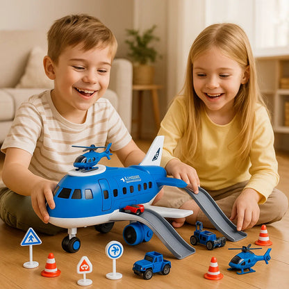 Airplane & Vehicle Play Set