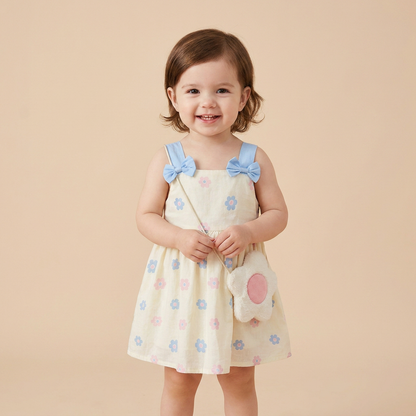 Soft Petal Dress Set