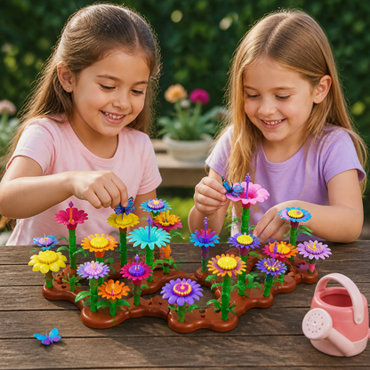 Flower Garden Building Toy for Kids – Creative Planting & Learning Playset for Little Gardeners