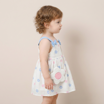 Soft Petal Dress Set