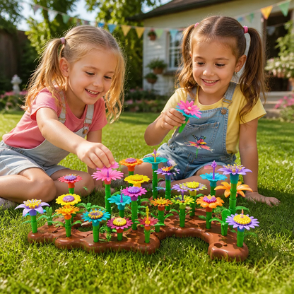 Flower Garden Building Toy for Kids – Creative Planting & Learning Playset for Little Gardeners
