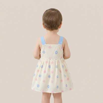 Soft Petal Dress Set