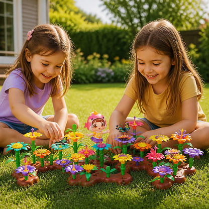 Flower Garden Building Toy for Kids – Creative Planting & Learning Playset for Little Gardeners