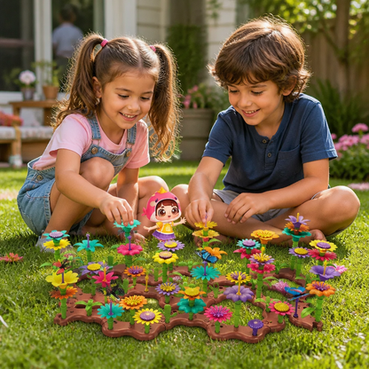 Flower Garden Building Toy for Kids – Creative Planting & Learning Playset for Little Gardeners