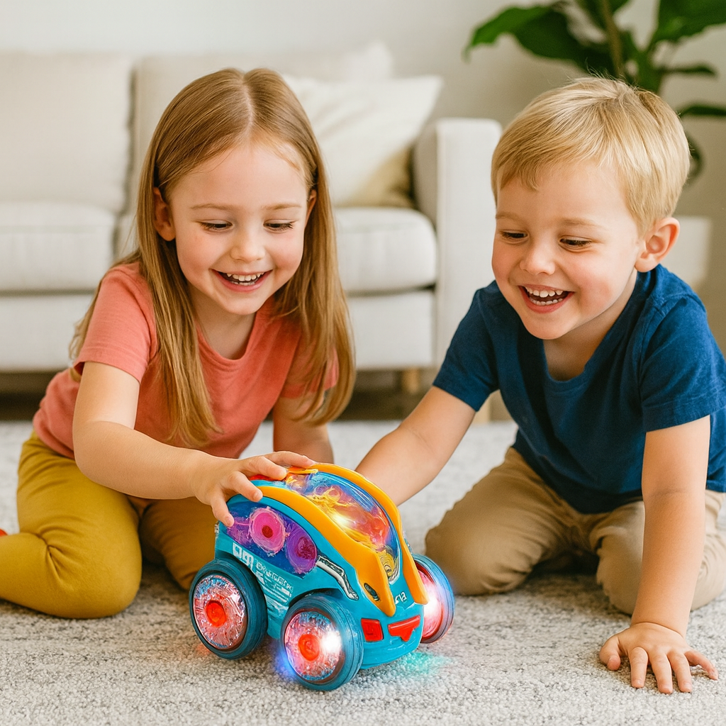 Glowing Somersault Car