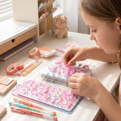 3D Squishy Pet Paw Stickers – Cute Puffy Stickers for Kids
