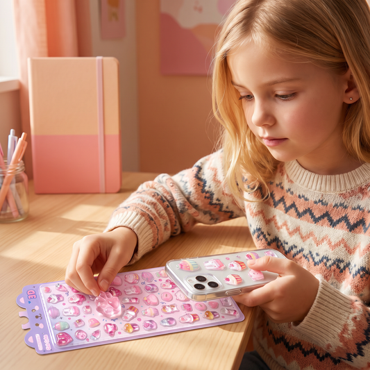 3D Squishy Pet Paw Stickers – Cute Puffy Stickers for Kids